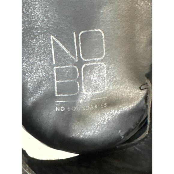 90s No Boundaries Chunky Black Sandals Womens 8 Gryphon Fisherman Lug Grunge - Picture 8 of 9